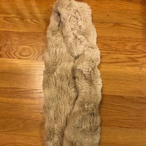 Rabbit Fur Scarf